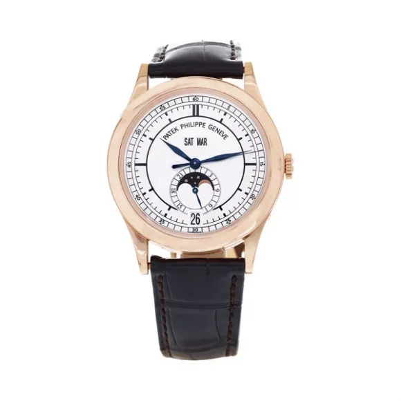 百达翡丽/Patek Philippe 复杂功能时计 Complications 系列 玫瑰金 自动机械机芯 男表 5396R-001
