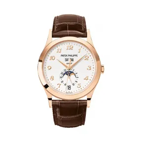 百达翡丽/Patek Philippe 复杂功能时计 Complications 系列 18k玫瑰金 自动机械机芯 男表 5396R-012