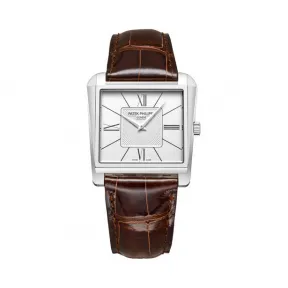 百达翡丽/Patek Philippe Gondolo系列 白金 手动机械机芯 男表 5489G-001