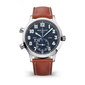 百达翡丽/Patek Philippe 复杂功能时计 Complications 系列 白金 自动机械机芯 男表 5524G-001