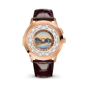 百达翡丽/Patek Philippe 超级复杂功能计时系grand Complications列 18k玫瑰金 自动机械机芯 男表 5531R-001