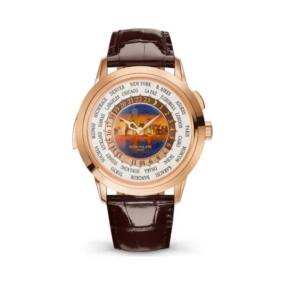 百达翡丽/Patek Philippe 复杂功能时计 Complications 系列 玫瑰金 自动机械机芯  5531R-011