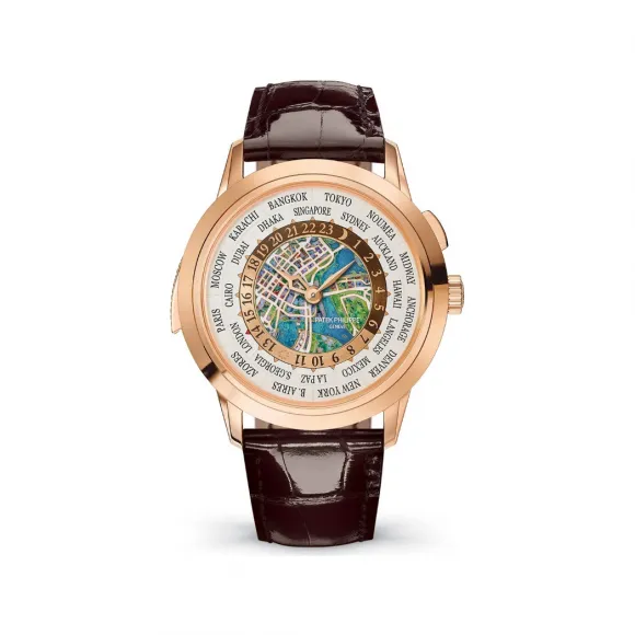 百达翡丽/Patek Philippe 超级复杂功能时计系列 40.2MM 18k玫瑰金  男表 5531R-013