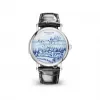 百达翡丽/Patek Philippe 珍稀工艺系列 37MM 18k白金  男表 5538G-013