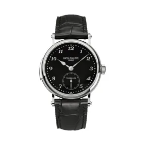 百达翡丽/Patek Philippe 超级复杂功能计时系grand Complications列 18k白金 手动机械机芯 男表 5539G-001