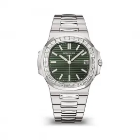 百达翡丽/Patek Philippe Nautilus 40MM 不锈钢 自动机械机芯 男表 5711-1300A-001