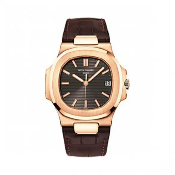百达翡丽/Patek Philippe Nautilus 运动 鹦鹉螺 系列 18k玫瑰金 自动机械机芯 男表 5711R-001