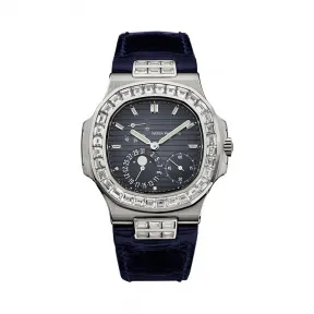 百达翡丽/Patek Philippe Nautilus 运动 鹦鹉螺 系列 白金 自动机械机芯 男表 5724G-001