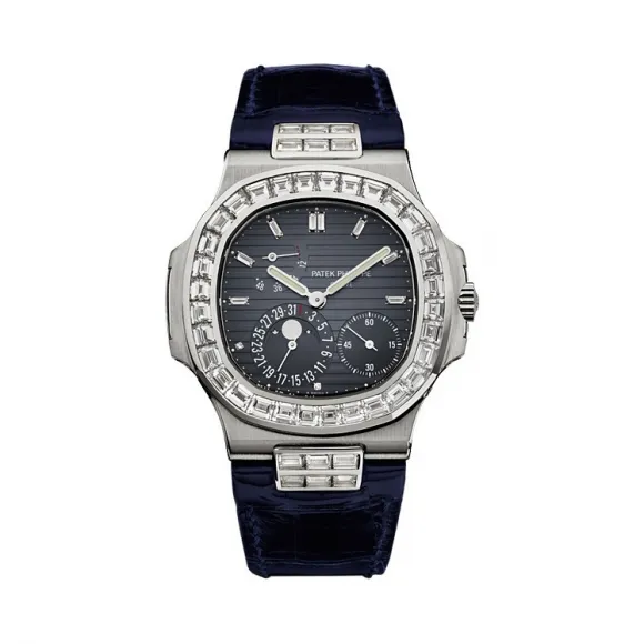 百达翡丽/Patek Philippe Nautilus 运动 鹦鹉螺 系列 白金 自动机械机芯 男表 5724G-001