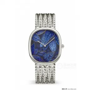 百达翡丽/Patek Philippe GOLDEN ELLIPSE  白金  男表 5738-150G-001