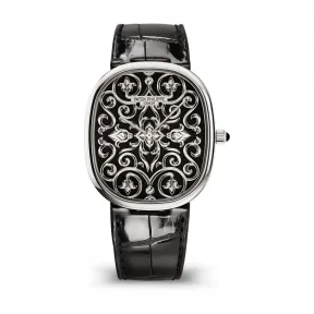 百达翡丽/Patek Philippe Golden Ellipse系列 34.5×39.5MM 6.58MM 自动机械机芯 男表 5738-51G-001