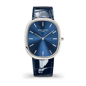 百达翡丽/Patek Philippe Golden Ellipse 系列 铂金 自动机械机芯 男表 5738P-001