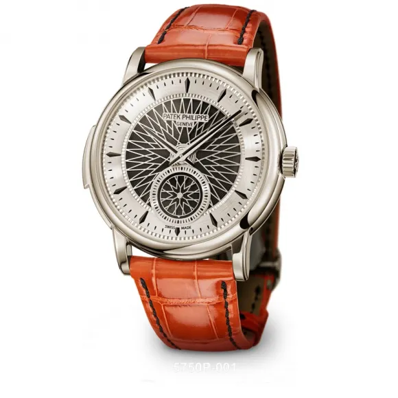 百达翡丽/Patek Philippe 超级复杂功能时计 40 MM 950铂金 自动机械 男表 5750P-001