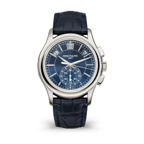 百达翡丽/Patek Philippe 复杂功能时计 Complications 系列 铂金 自动机械机芯 男表 5905P-001
