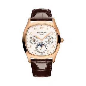 百达翡丽/Patek Philippe 超级复杂功能计时系grand Complications列 18k玫瑰金 自动机械机芯 男表 5940R-001