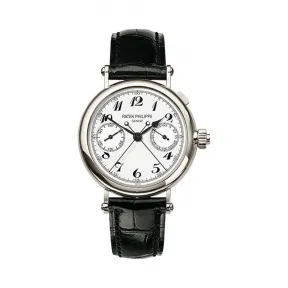 百达翡丽/Patek Philippe 超级复杂功能计时系grand Complications列 950铂金 手动机械机芯 男表 5959P-001
