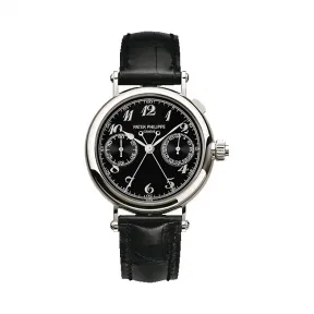 百达翡丽/Patek Philippe 超级复杂功能计时系grand Complications列 950铂金 手动机械机芯 男表 5959P-011