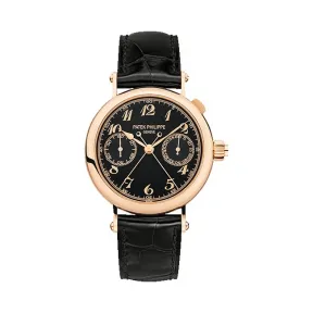百达翡丽/Patek Philippe 超级复杂功能计时系grand Complications列 18k玫瑰金 手动机械机芯 男表 5959R-001