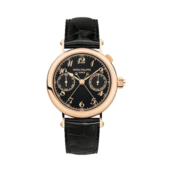 百达翡丽/Patek Philippe 超级复杂功能计时系grand Complications列 18k玫瑰金 手动机械机芯 男表 5959R-001