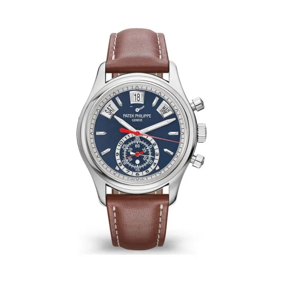 百达翡丽/Patek Philippe 复杂功能时计 Complications 系列 白金 自动机械机芯 男表 5960-01G-001