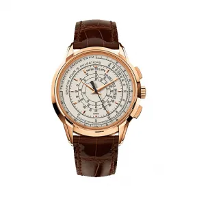 百达翡丽/Patek Philippe 特别限量系列 18k玫瑰金 自动机械机芯 男表 5975R-001