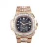 百达翡丽/Patek Philippe Nautilus系列 40.5 MM 18kt 玫瑰金 自动机械机芯 男表 5980-1400R-011
