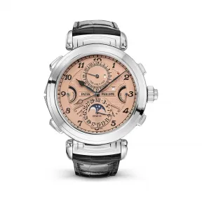 百达翡丽/Patek Philippe 超级复杂功能计时系grand Complications列 精钢 手动机械机芯  6300A-010