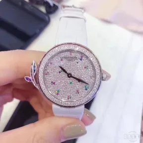 百达翡丽/Patek Philippe 复杂功能时计 Complications 系列 18k白金 自动机械机芯 女表 7002-450G-013
