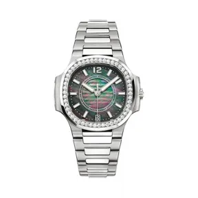 百达翡丽/Patek Philippe Nautilus 运动 鹦鹉螺 系列 不锈钢镶钻 自动机械机芯 女表 7008-1A-010
