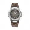 百达翡丽/Patek Philippe Nautilus 运动 鹦鹉螺 系列 18k白金镶钻 石英机芯 女表 7010G-012