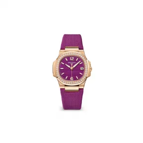 百达翡丽/Patek Philippe Nautilus 32 MM 玫瑰金 石英机芯 女表 7010R-013