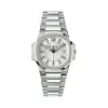 百达翡丽/Patek Philippe Nautilus 运动 鹦鹉螺 系列 18k白金 石英机芯 女表 7011-1G-001