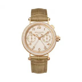 百达翡丽/Patek Philippe 超级复杂功能计时系grand Complications列 玫瑰金 手动机械机芯 女表 7059R-001