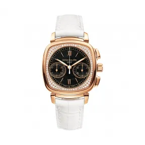 百达翡丽/Patek Philippe 复杂功能时计 Complications 系列 18k玫瑰金 手动机械机芯 女表 7071R-010
