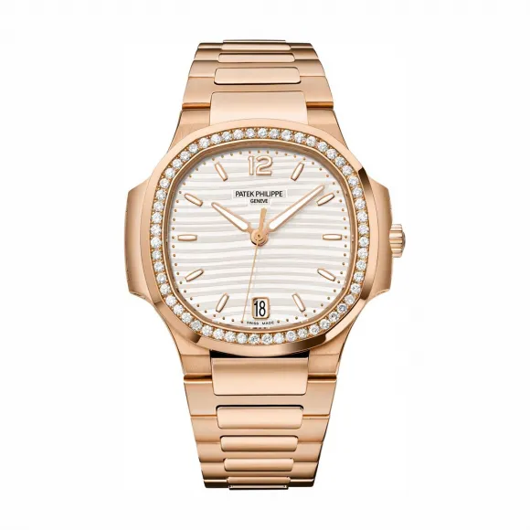 百达翡丽/Patek Philippe Nautilus 运动 鹦鹉螺 系列 玫瑰金 自动机械机芯 女表 7118-1200R-001