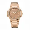 百达翡丽/Patek Philippe Nautilus 运动 鹦鹉螺 系列 玫瑰金 自动机械机芯 女表 7118-1200R-010
