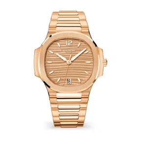 百达翡丽/Patek Philippe Nautilus 运动 鹦鹉螺 系列 玫瑰金 自动机械机芯 女表 7118-1R-010