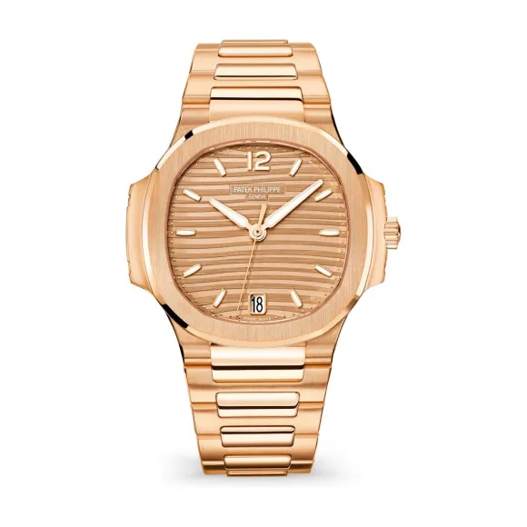 百达翡丽/Patek Philippe Nautilus 运动 鹦鹉螺 系列 玫瑰金 自动机械机芯 女表 7118-1R-010