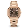 百达翡丽/Patek Philippe CUBITUS 40 MM 玫瑰金 自动机械 男表 7128-1R-001