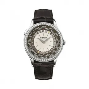 百达翡丽/Patek Philippe 复杂功能时计 Complications 系列 白金 自动机械机芯 女表 7130G-001