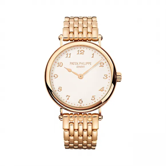 百达翡丽/Patek Philippe 卡拉特拉瓦 Calatrava 系列 18k玫瑰金 自动机械机芯 女表 7200-1R-001
