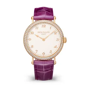 百达翡丽/Patek Philippe 卡拉特拉瓦 Calatrava 系列 玫瑰金 自动机械机芯 女表 7200-200R-001