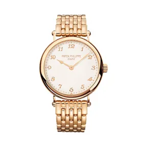 百达翡丽/Patek Philippe 卡拉特拉瓦 Calatrava 系列 玫瑰金 自动机械机芯  7200-IR-001