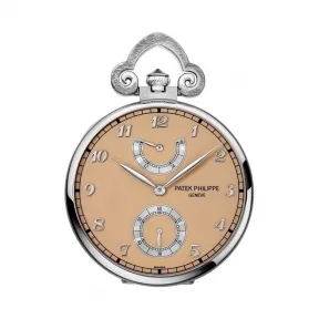 百达翡丽/Patek Philippe 怀表 Pocket 系列 白金 手动机械机芯  982-159G