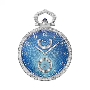 百达翡丽/Patek Philippe 怀表 Pocket 系列 白金 手动机械机芯  982-162G
