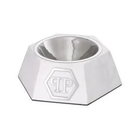 菲利普·普莱因/Philipp Plein 狗食碗 Nice Marble White M 116371-91MR-4-0