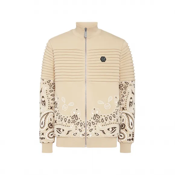 菲利普·普莱因/Philipp Plein 慢跑夹克佩斯利头巾 FACC-MJB3113-PJO002N-06