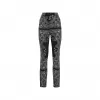 菲利普·普莱因/Philipp Plein 牛仔布超高腰 Jegging 佩斯利头巾 FACC-WDT2358-PDE004N-02