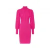 菲利普·普莱因/Philipp Plein 羊毛高领连衣裙长袖 FACC-WKG0375-PKN002N-33