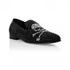 菲利普·普莱因/Philipp Plein 鹿皮鞋骷髅骨头 PACS-USB0004-PLE009N-02